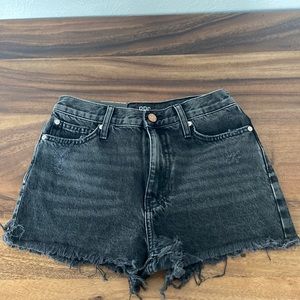 BDG Girlfriend High-Rise Jean Shorts